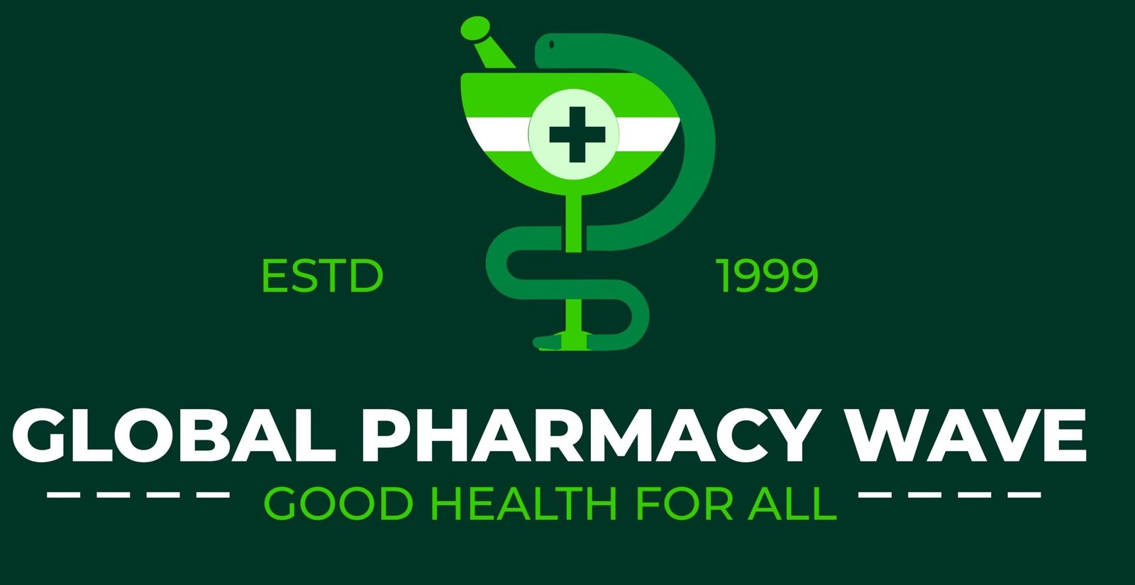 GLOBAL PHARMACY WAVE LOGO